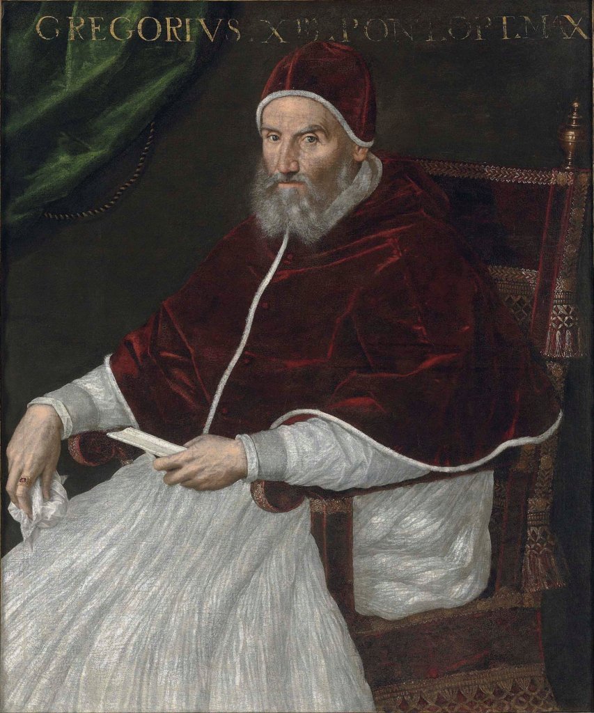 Gregor XIII., Porträt von Lavinia Fontana