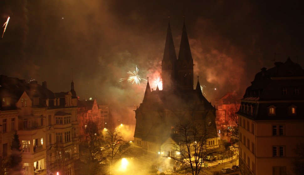 Feuerwerk in Hessen