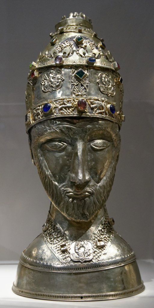 Kopfreliquiar von Papst Sylvester I.