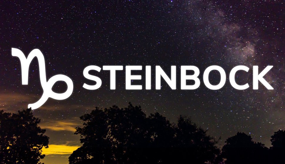 Der Steinbock umfasst den Zeitraum vom 22. Dezember bis zum 20. Januar.