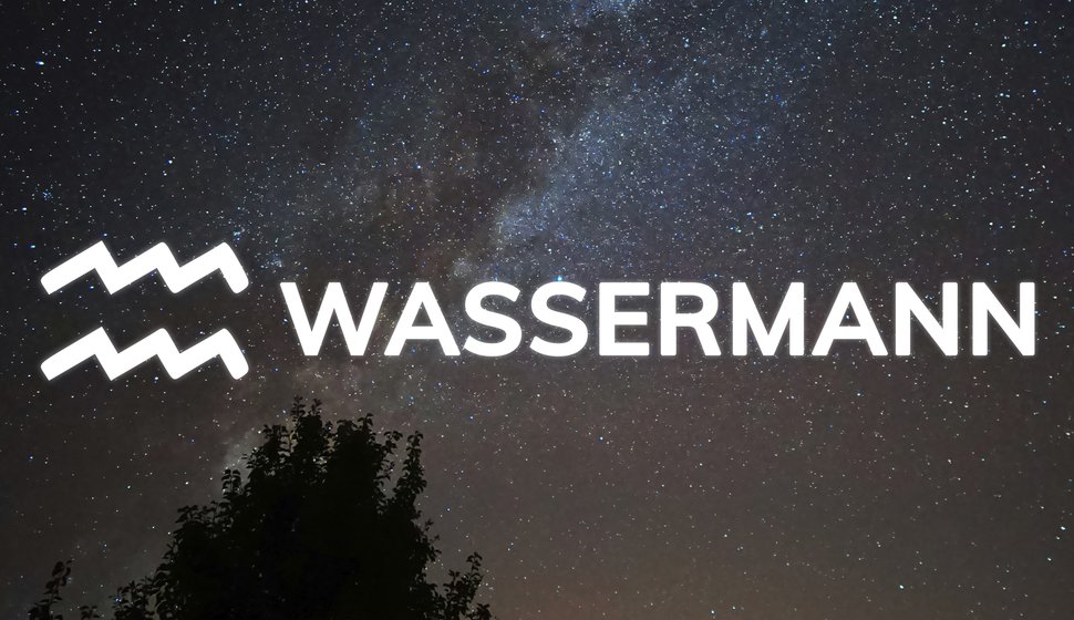 Der Wassermann umfasst den Zeitraum vom 21. Januar bis zum 19. Februar.