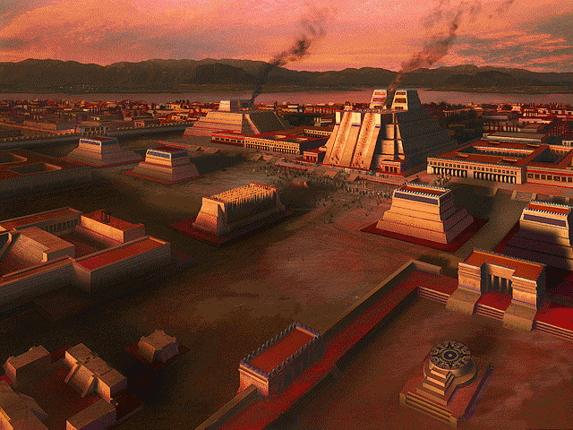 Tenochtitlan, Hauptstadt des Aztekenreichs