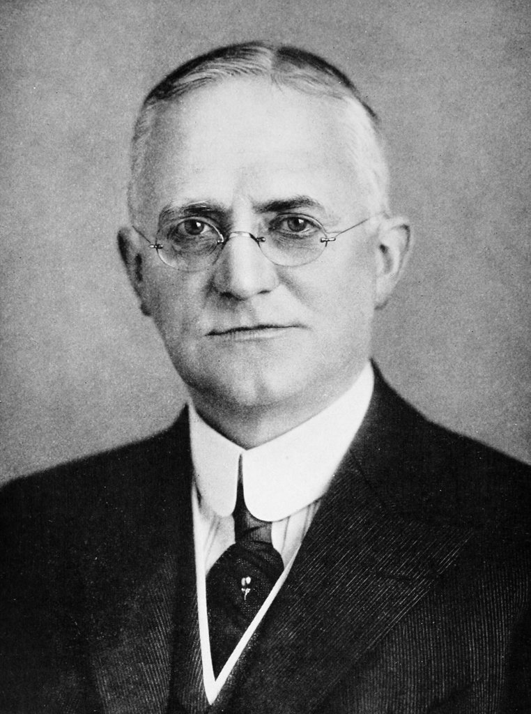 George Eastman im Jahr 1917 in dem Buch Men who are making America