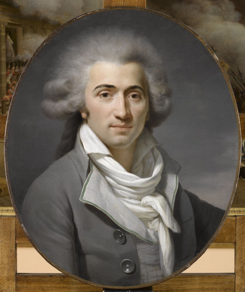 Philippe-François-Nazaire Fabre d’Églantine, Öl auf Leinwand, um 1790-1794