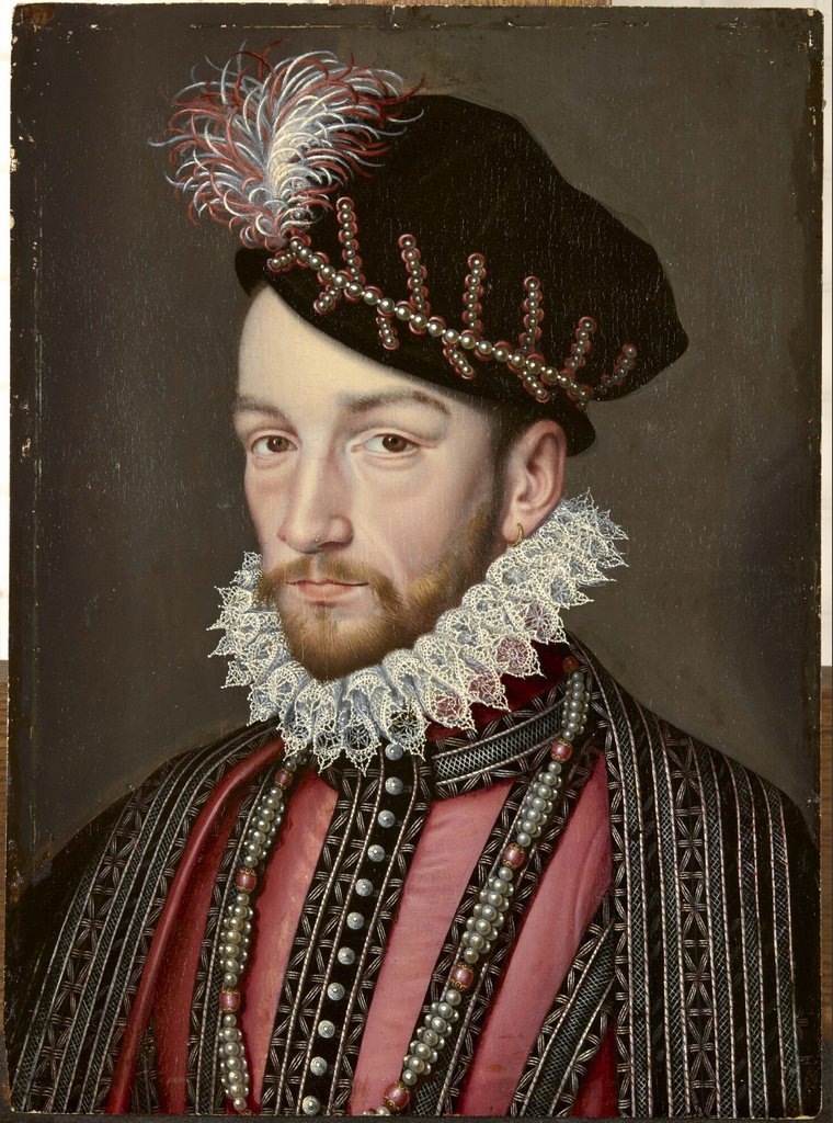 Karl IX., Koenig von Frankreich (1550-1574), nach Francois Clouet, genannt Janet.