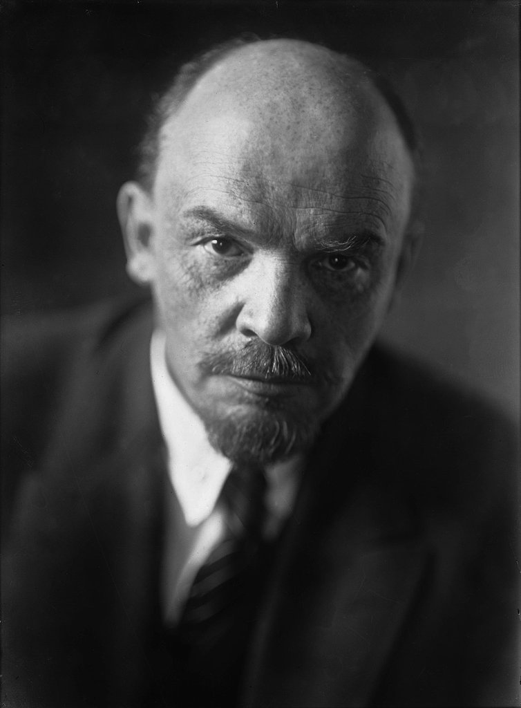 Foto von Lenin, Juli 1920.