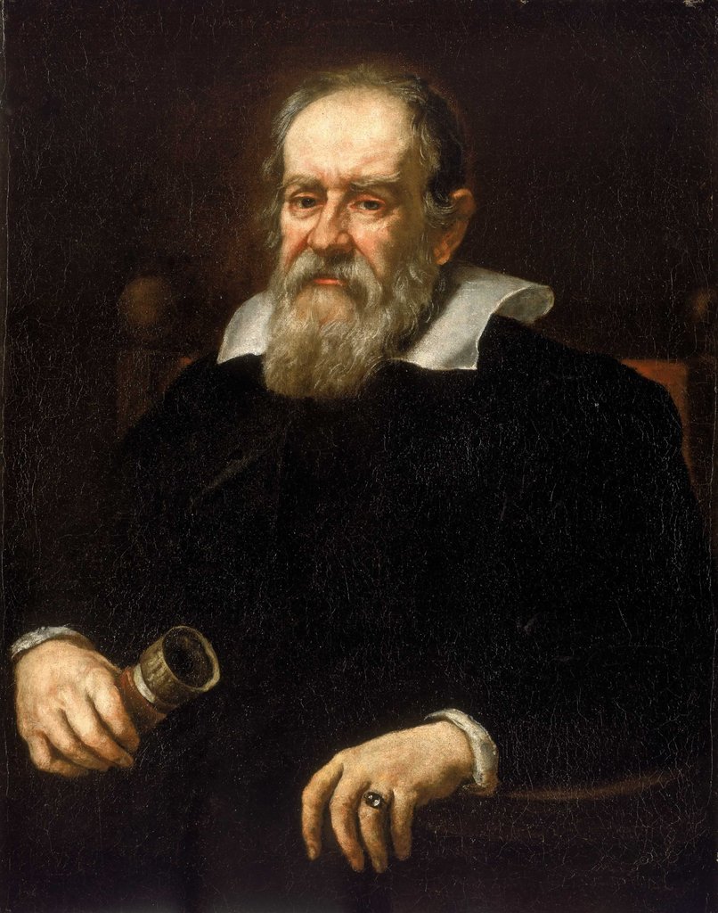 Porträt von Galileo Galilei, von Justus Sustermans, zwischen 1636 und 1640.