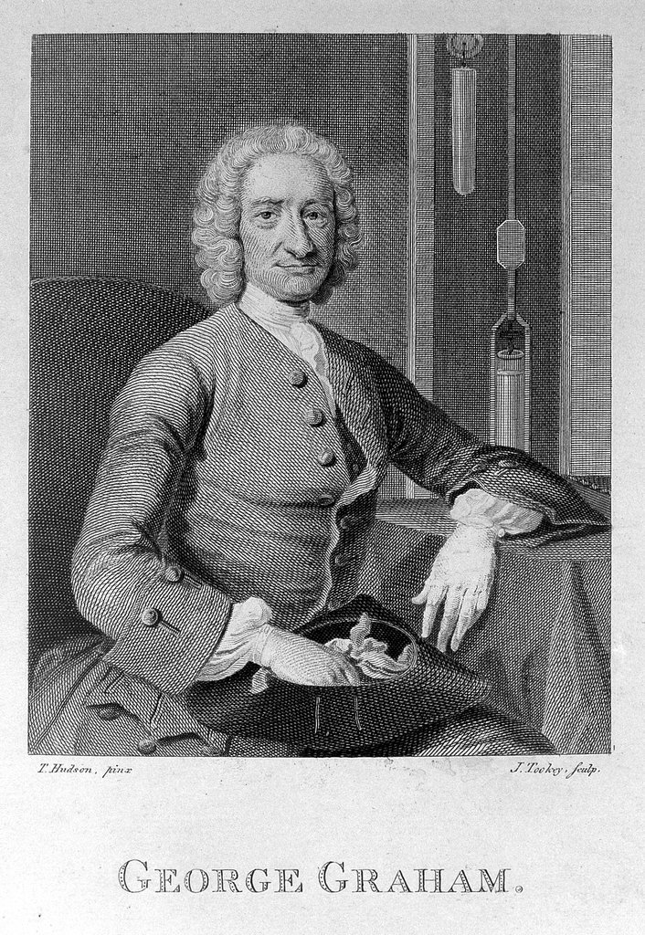 Portraet von George Graham, von J. Tookey Wellcome.