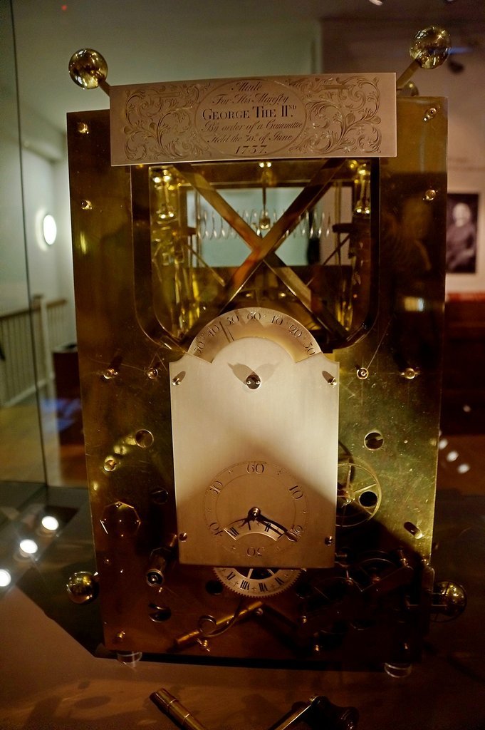 Die Uhr H-2 im Museum des Observatoriums von Greenwich.