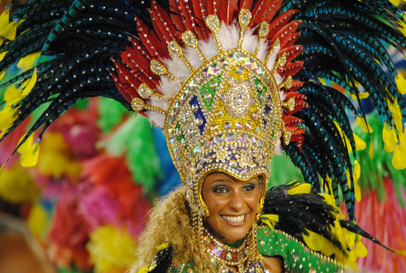 Carnival parade in Rio de Janeiro - Portela samba school