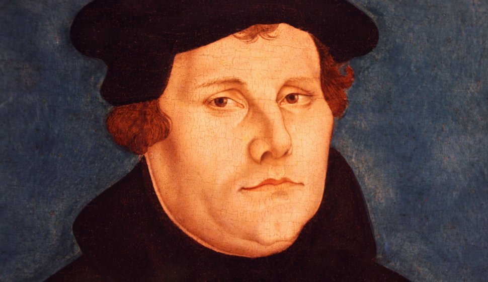 Porträt von Martin Luther, Werkstatt von Lucas Cranach dem Älteren