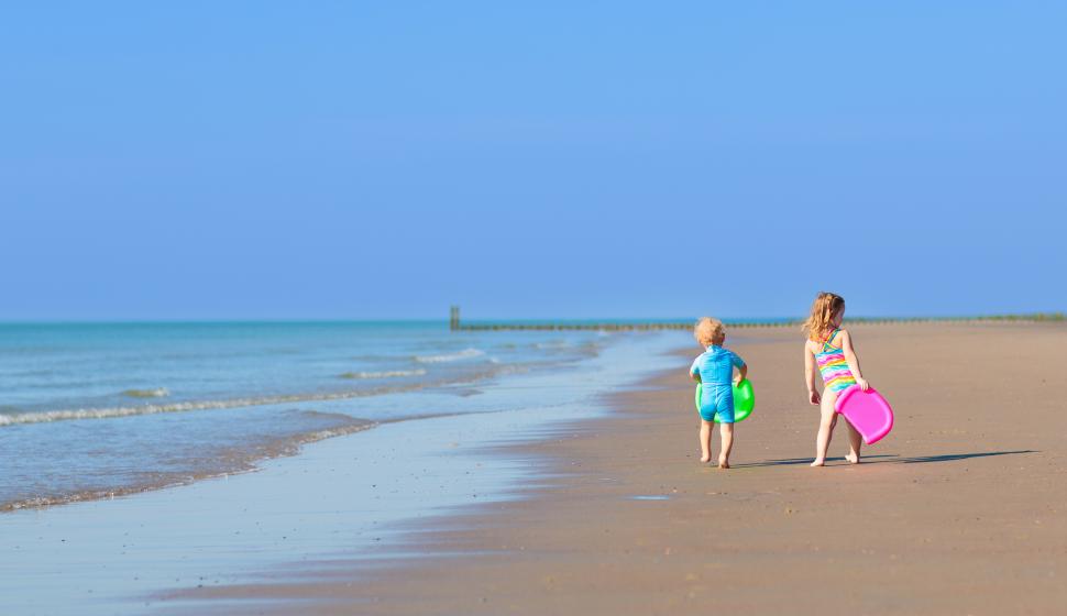 Familienschwimmen im Sommer